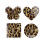 (Leopard Base) Nail-Art-Präsentationsständer, Acryl-Kristallbasis 1