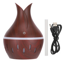 (Wood Grain) USB Aroma-Diffuser Luftbefeuchter 300ml Holz