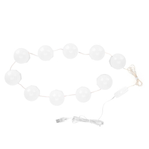 10 LED Spiegellichter Dimmbar Warm/Kalt 2