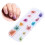 12-farbiges Dried-Flower-Nail-Art-Set 4