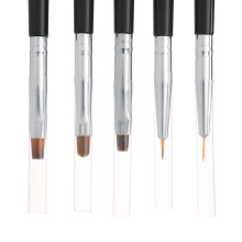 10x Nail Art Brushes Set für Acryl & UV Gel DIY