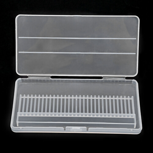 30 Holes Manicure Drill Bits Storage Box Organizer 2