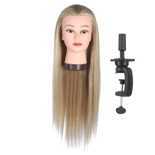 Friseur-Trainingspuppe mit Haar