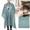 (Stripe) Haarfärbekittel Friseurkappe Styling Accessoire 4