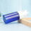 Portable Mousse Foaming Refillable Travel Dispenser Blue 5