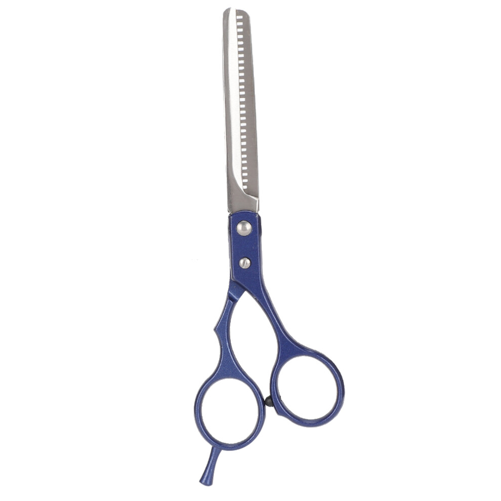 Aluminum Hairdressing Shears Thinning Scissors Blue 461605158099
