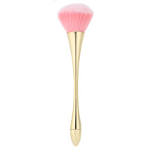Großer Nagelstaubpinsel Gold Staubentferner