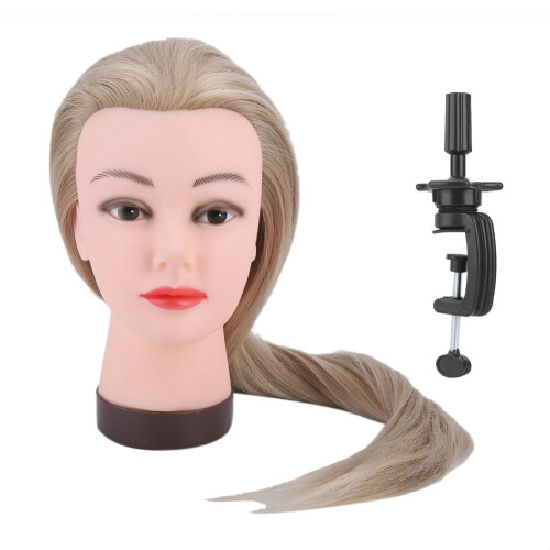 Friseur-Trainingspuppe mit Haar 1