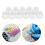 200x Tattoo inktbekers wit 5