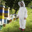 Professional Beekeeping Suit with Veil Hood XXL 2