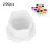 200x Tattoo inktbekers wit 4