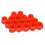 200x Tattoo inktbekers rood 3