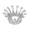 Crown Design nagelborstelhouder set 2# 2