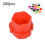 200x Tattoo inktbekers rood 4