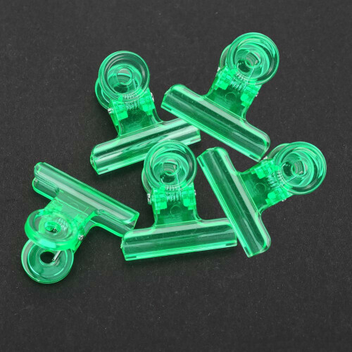 5x C-Kurven-Nagelclipps Multifunktional Grün 2