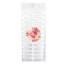 (Transparent) 500st transparante nageltips hoogwaardig DIY manicure