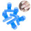 5pcs C-Curve Nail Clips Multifunctional Plastic Blue 5