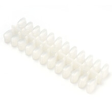 240Pcs Round False Nail Tips Display Card