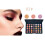 35 Farben wasserfester matte Glitter Lidschatten 2# 1