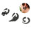 9pcs Acrylic Punk Earrings Studs Set 5