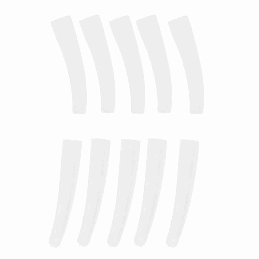 Transparent Plastic Elbow Tweezers Anti-dust Non-slip Eyelash Tool