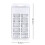 100pcs Transparent Nail Form Gel Mold Tips DIY Manicure Tool 4