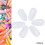 240Pcs Round False Nail Tips Display Card 5