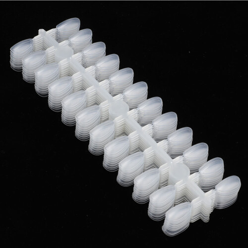 240Pcs Round False Nail Tips Display Card 2