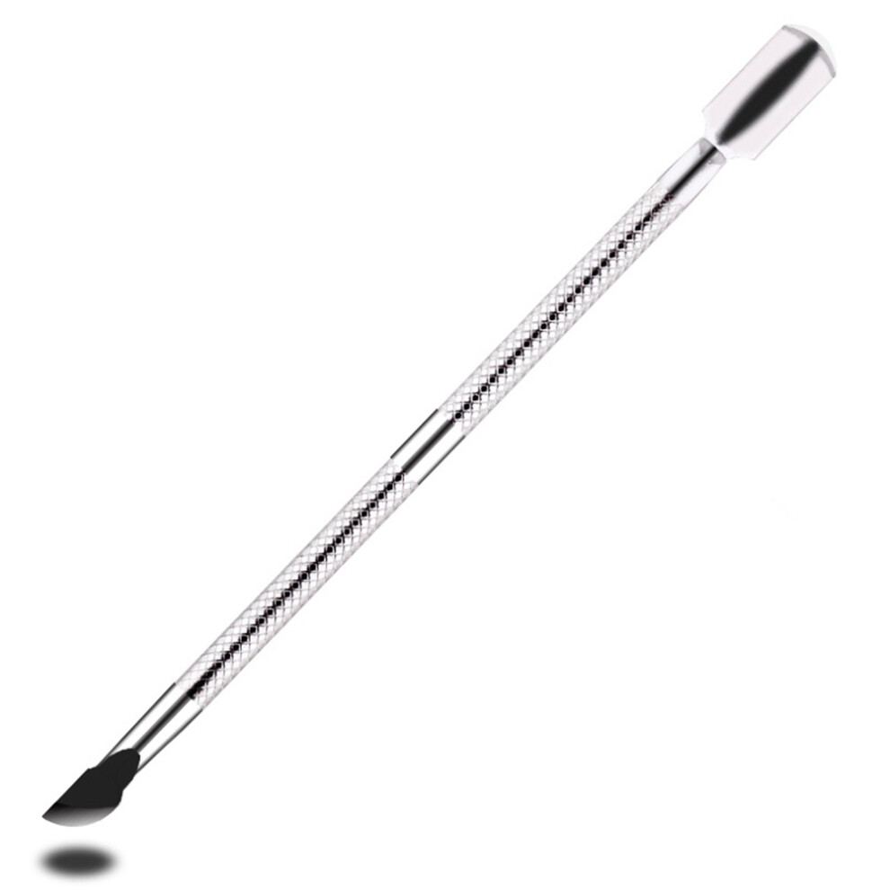 Double Cuticle Pusher Remover Dead Skin Manicure Nail Art Tool