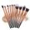 (Gradient Rose Gold) 10 stuks make-up kwasten set 5