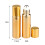 7x Füllbare Parfümglasflasche 5ml Schwarz Roll-On für Reise 5
