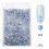 1440Stk Glitter Nagelstrass Blauw 1