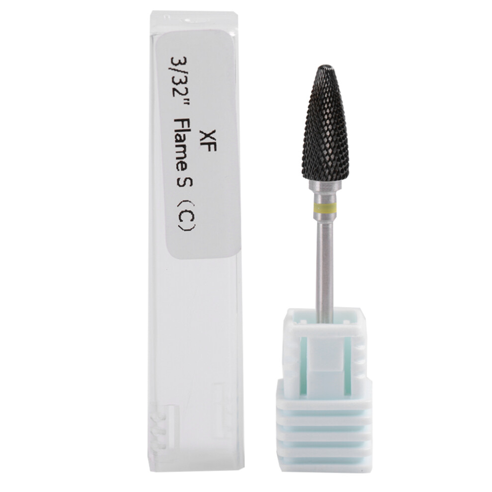 Ceramic Cylinder Grinding Head Nail Drill Bit 20ST Polishing Tools