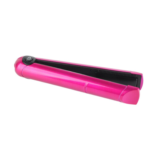 USB Oplaadbare Mini Haarstijler Krultang Rozerood 1
