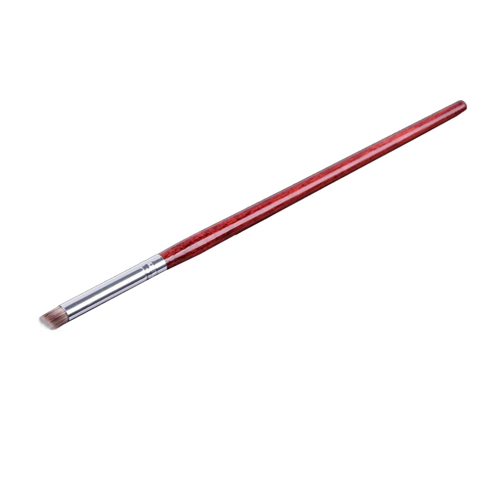 Nail Brush Uv Gel Painting Pen Red Handle Manicure Tool 461605206042