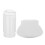 Transparent Silicone Nail Polish Seal Head Stamper Scraper Tool 1