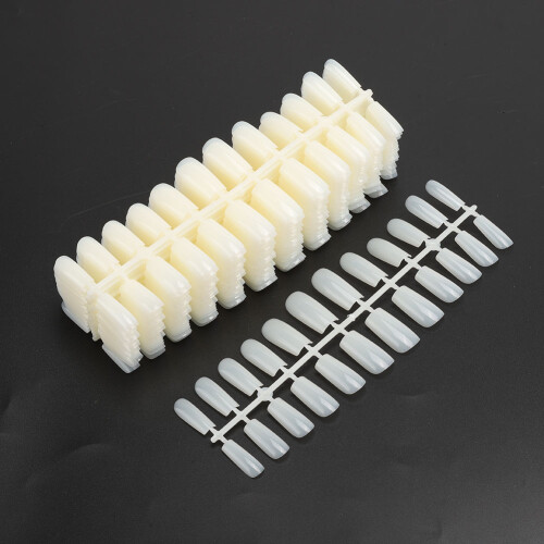 (Natural) 504x transparante nageltips DIY 2