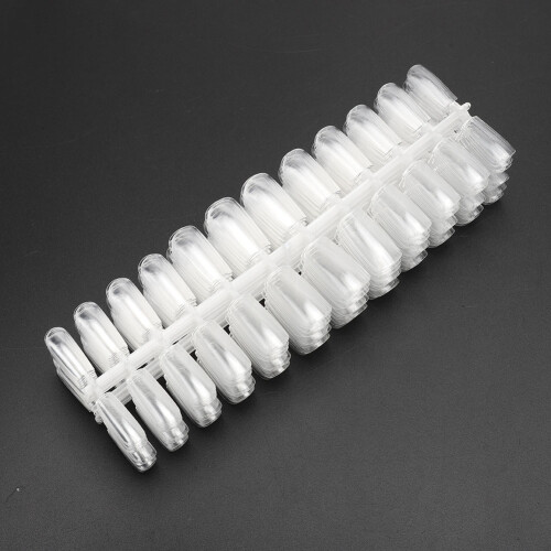 (Transparent) 504x transparante nageltips DIY 1