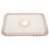 (Beige White) Spa-Massage-Tischkopf-Abdeckung Grau 1
