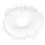 Polyester Face Relax Pillow SPA Massage Hollow Cushion White 1