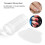 Transparent Silicone Nail Polish Seal Head Stamper Scraper Tool 5