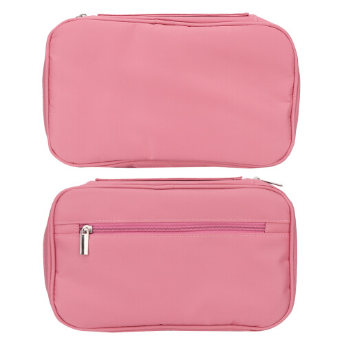 Portable Makeup Brush Container Multi Layers Storage Bag 2