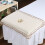 (Beige White) Spa-Massage-Tischkopf-Abdeckung Grau 4