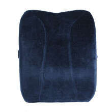 Cuscino Lombo Spesso per Schiena Auto Ufficio Blu
