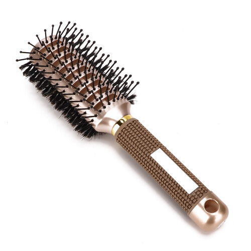 Gouden Anti-statische Nylon Kapperskam 2