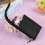 Wasserdichte Make-up-Pinsel-Tasche (Schwarz) 4