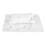 Opvouwbare PU Nagelkunst Kussen (Wit) 1