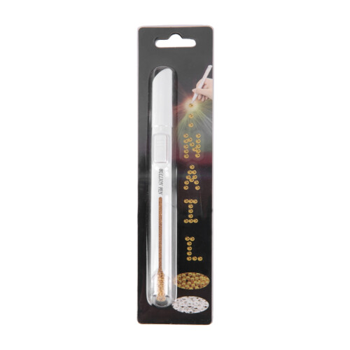 Nail Art Dotting Pen mit Metallperlen DIY