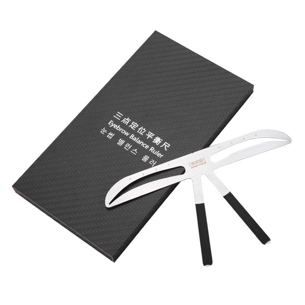 Tattoo Eyebrow Ruler Measure Balance Stencil 8# 461605206950