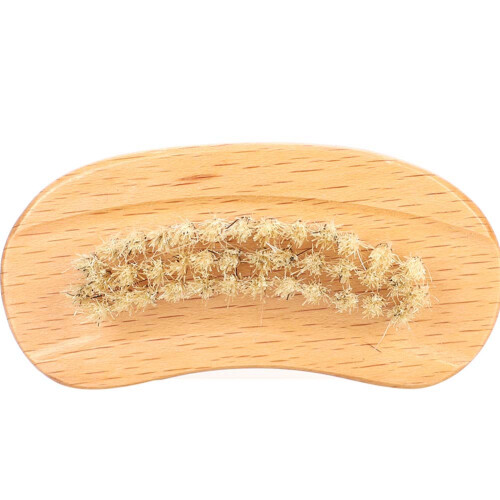 Naturale Buchenborsten-Nagelbürse, doppelseitig 1